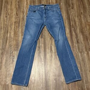 Paige Jeans Men's 32 Federal High Rise Slim Straight Leg in Diaz Wash Denim